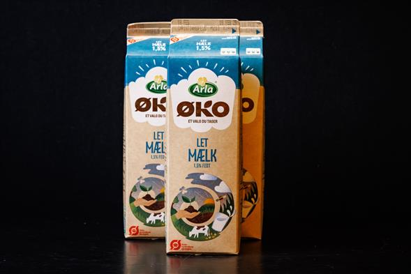Letmælk, øko