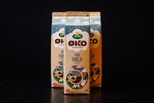 Minimælk, øko