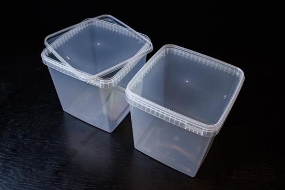 Plastbøtte 5 liter med låg