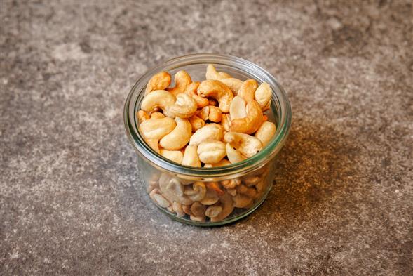 Saltristede cashewnødder