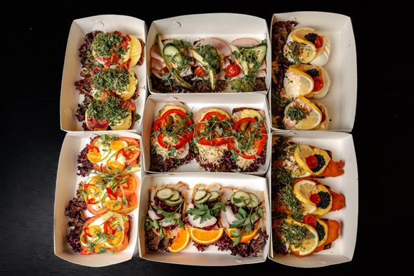 NM - Smørrebrød - Uspecificerede til selskab