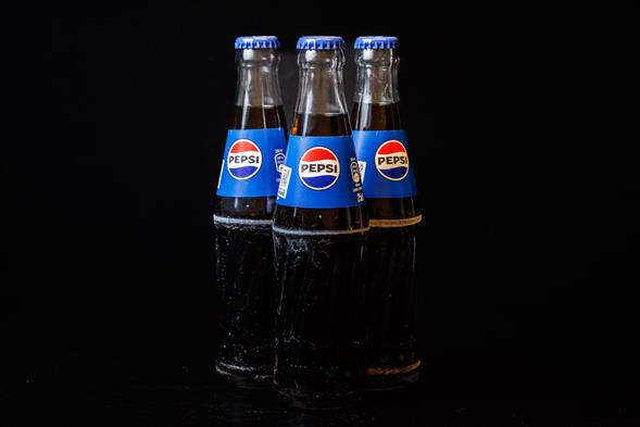 25 cl. Glasflaske sodavand - Pepsi Cola