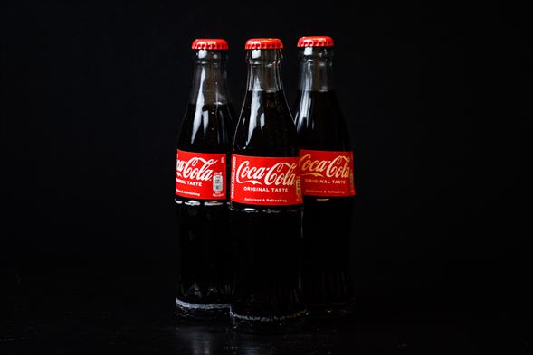 25 cl. Glasflaske sodavand - Coca Cola