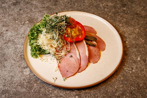Smørrebrød - Sprængt oksebryst