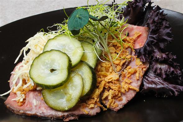 Smørrebrød  -  Roastbeef